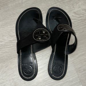 Used Tory Burch black sandal